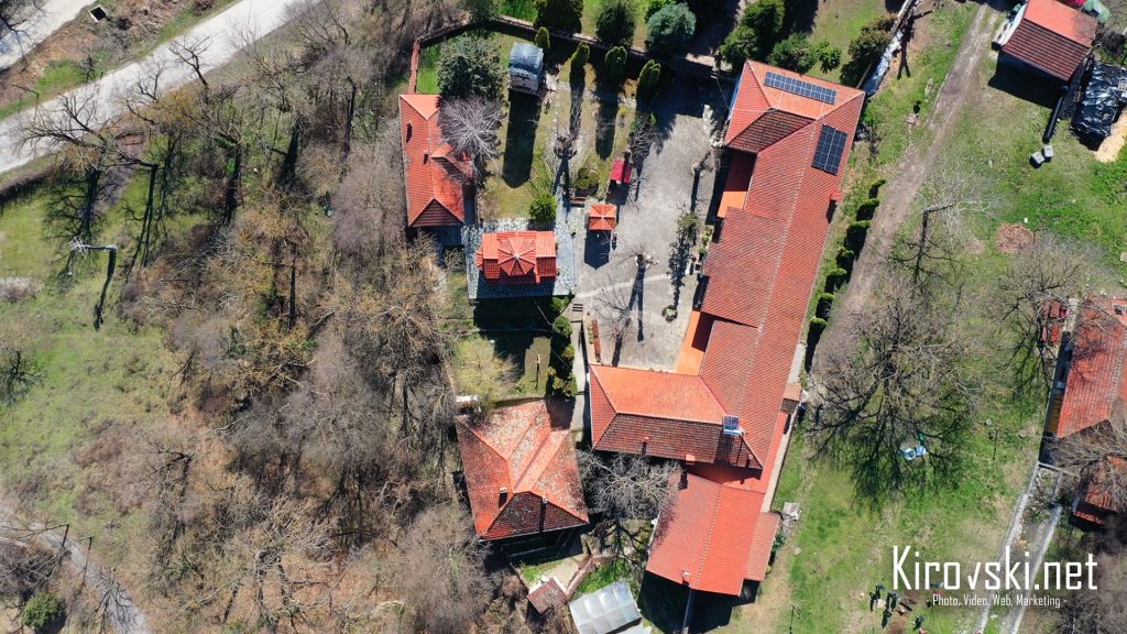 Dormition of the Holy Mother of God Monastery Bird's-eye View